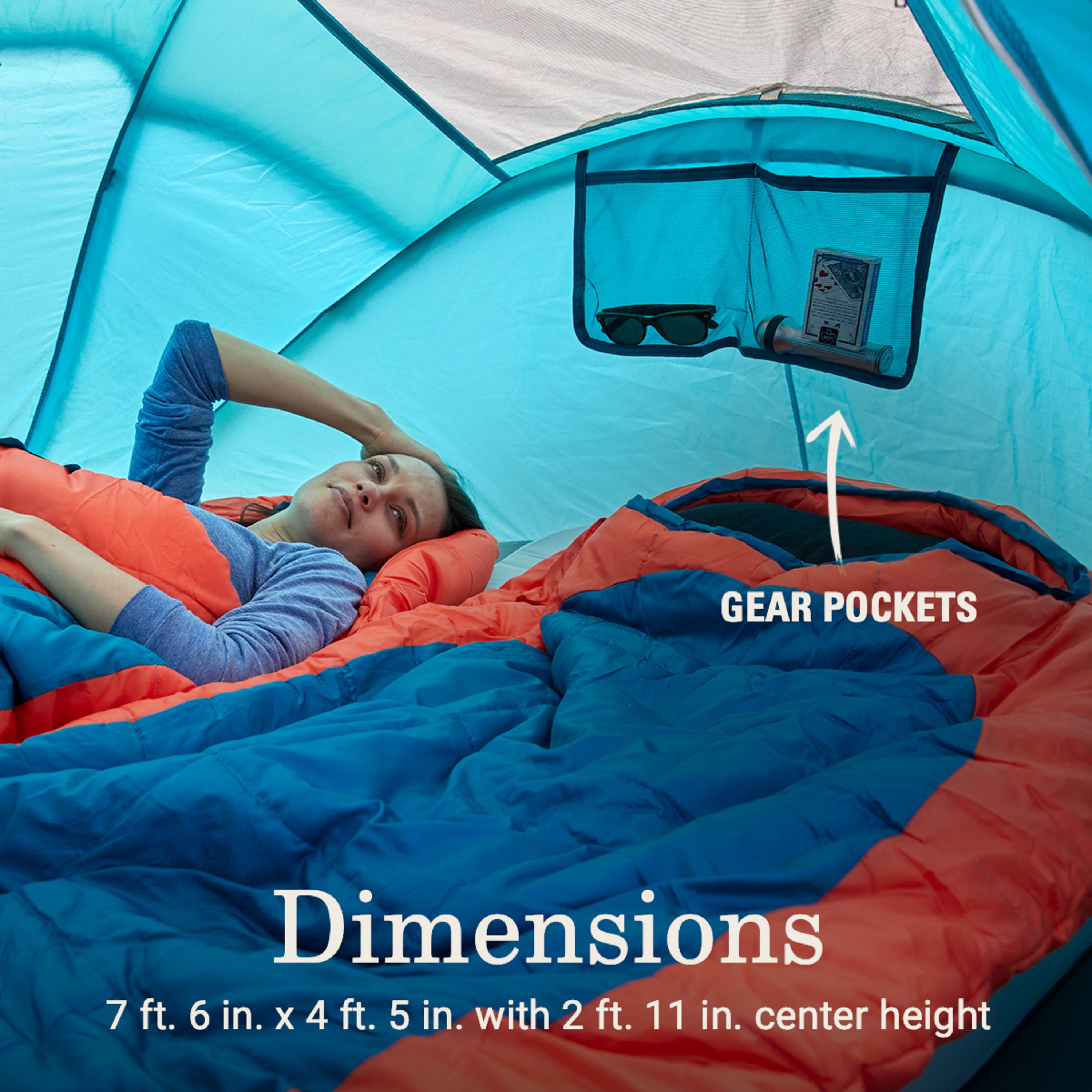 Coleman Pop-Up 2-Person Camp Tent