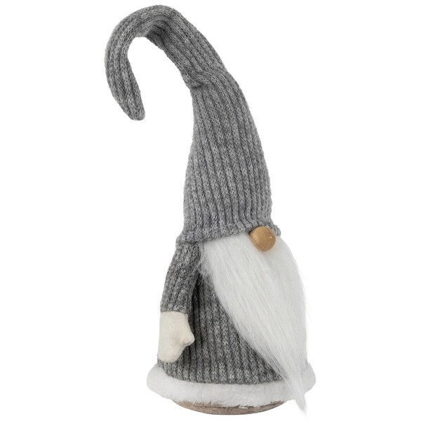 Standing Knitted Gnome Christmas Figure