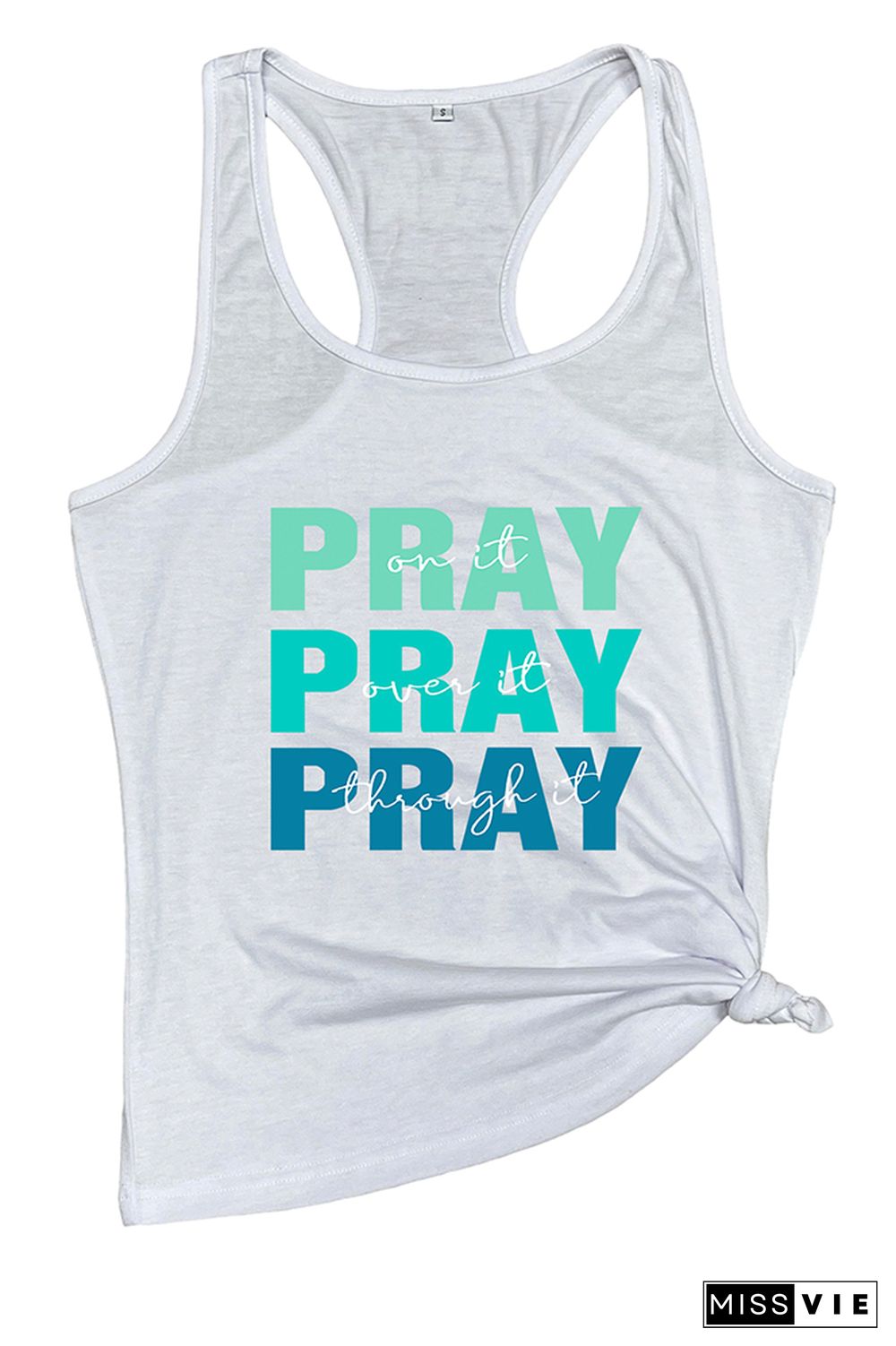 Pray Sleeveless Tank Top Wholesale