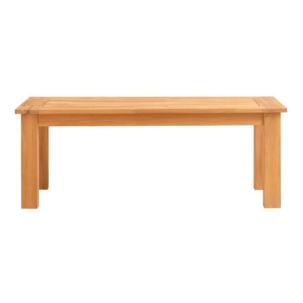 Clermont Outdoor Natural Teak Coffee Table