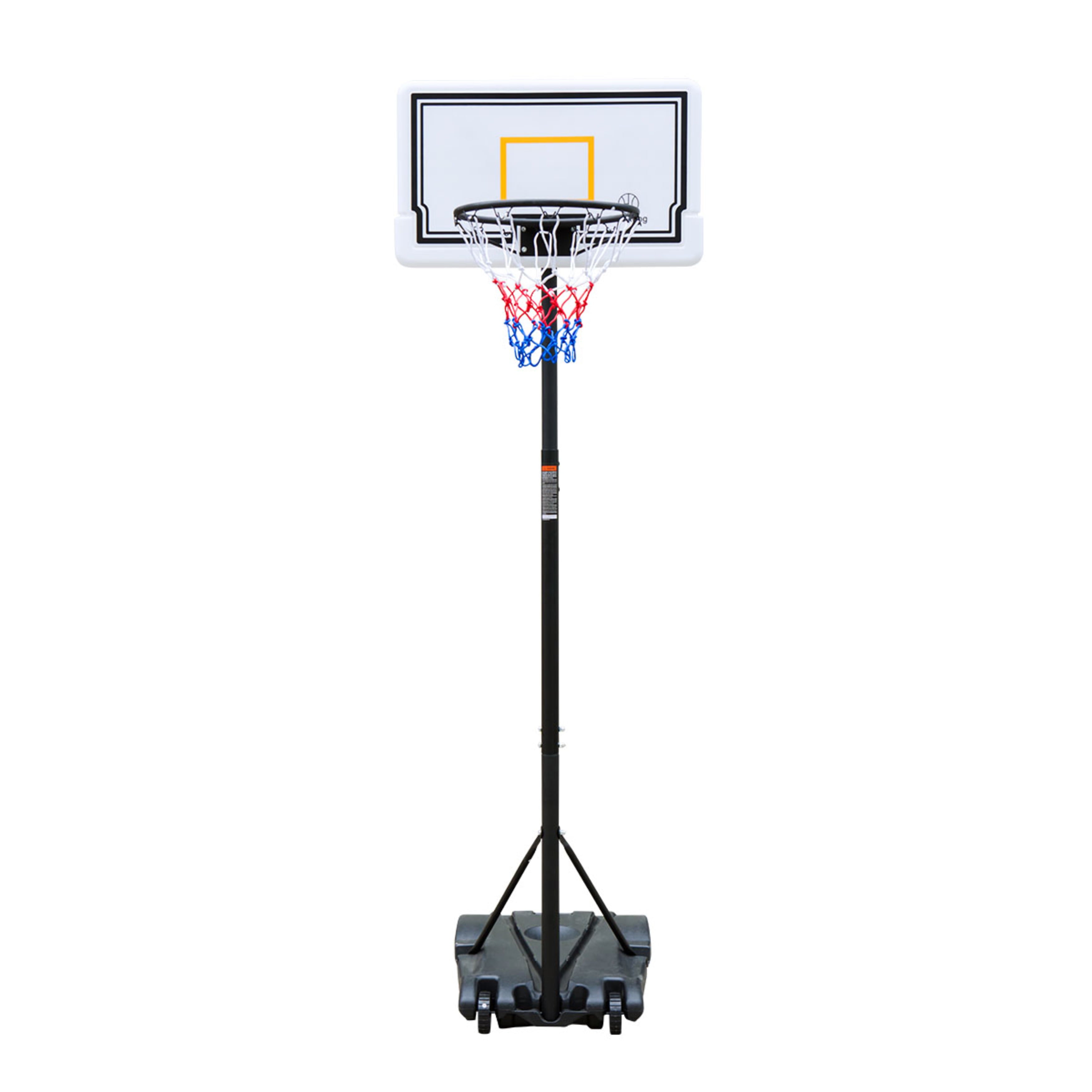 HooKung Portable Junior Basketball Hoop Stand Free Standing with 28