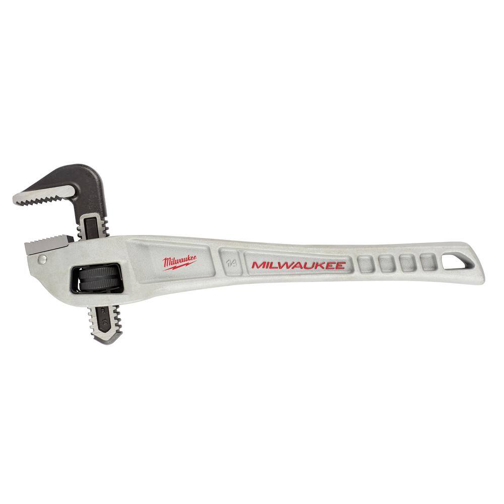 MW 14 in. Aluminum Offset Pipe Wrench 48-22-7184