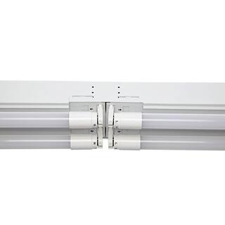 EnviroLite 8 ft. T8 LED White Strip Light Fixture 4000K ST704T1840