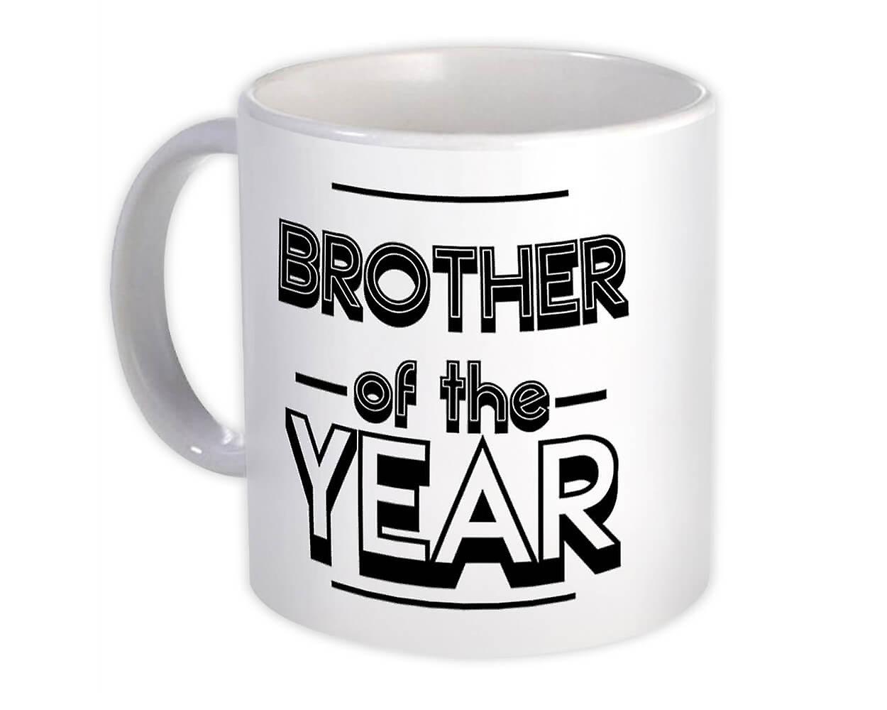 Gift Mug: BROTHER of The Year Christmas