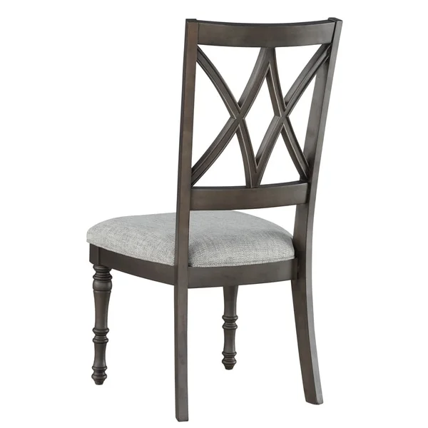 Lockwood Double X-Back Wood Dining Chair by Greyson Living (Set of 2)