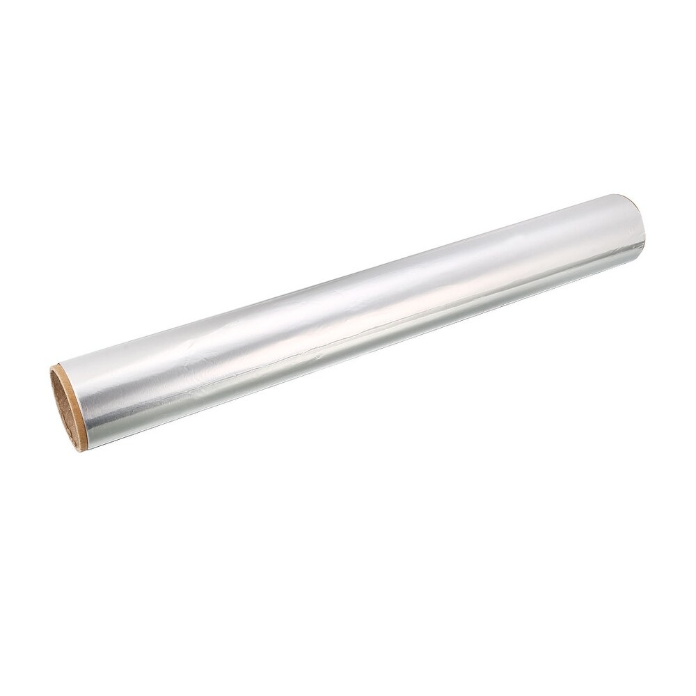 Aluminum Foil 16 Feet(5M) Length 11.8 inch Width for Cooking Freezing Wrapping   Silver