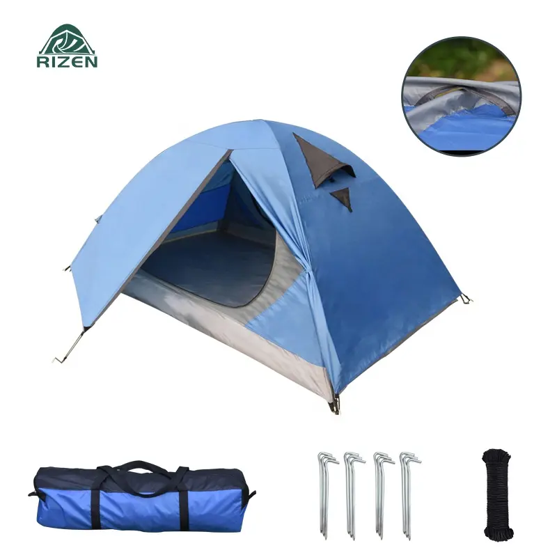 Lightweight Family Tents Camping Portable Tent Outdoor Waterproof 3 4 Person Folding Tent For Hiking