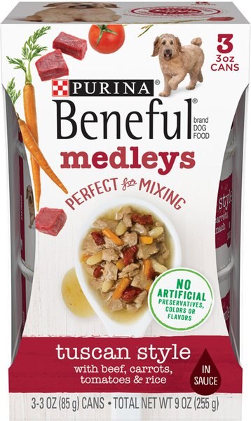 Purina Beneful Medleys Tuscan Style Canned Dog Food