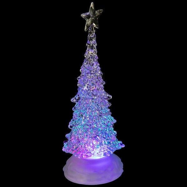 LED Lighted Acrylic Christmas Tree Decoration