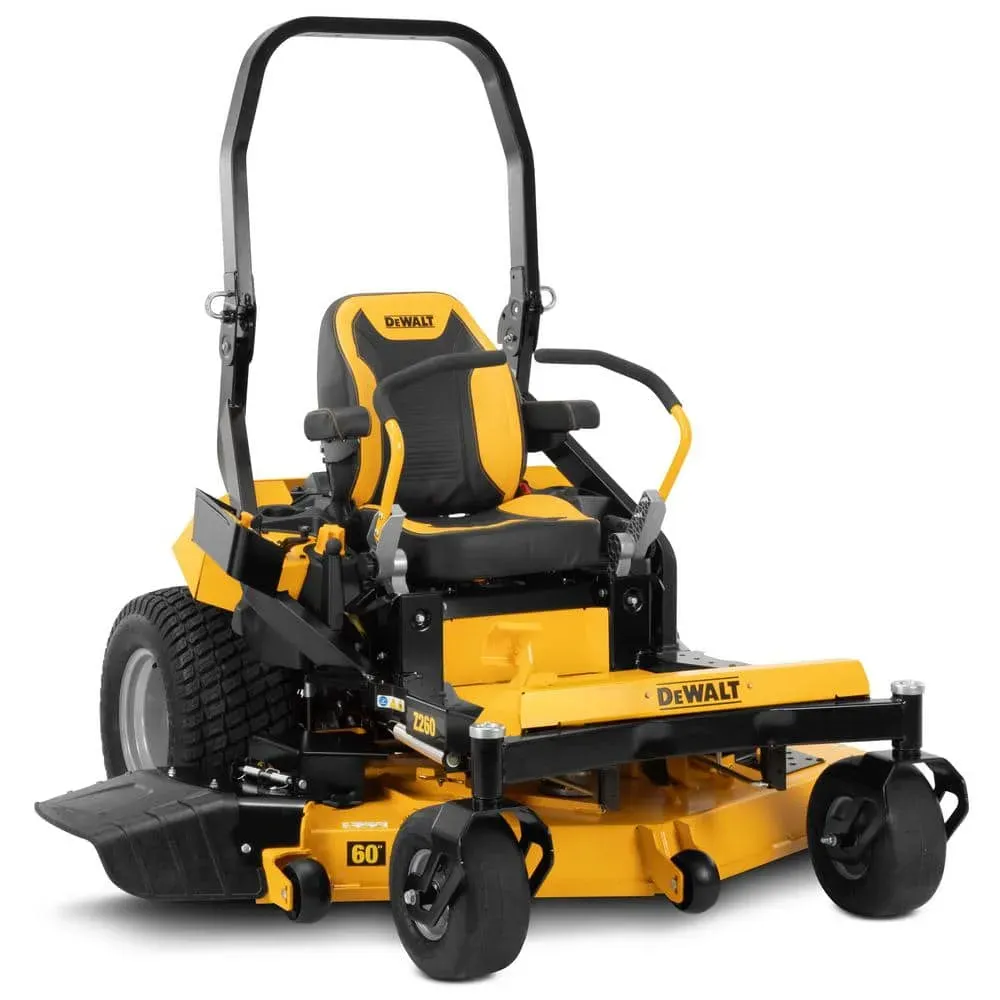 DEWALT Z260 Commercial 60 in. 24 HP Kawasaki V-Twin FS730v Series Engine Dual Hydrostatic Gas Zero Turn Lawn Mower