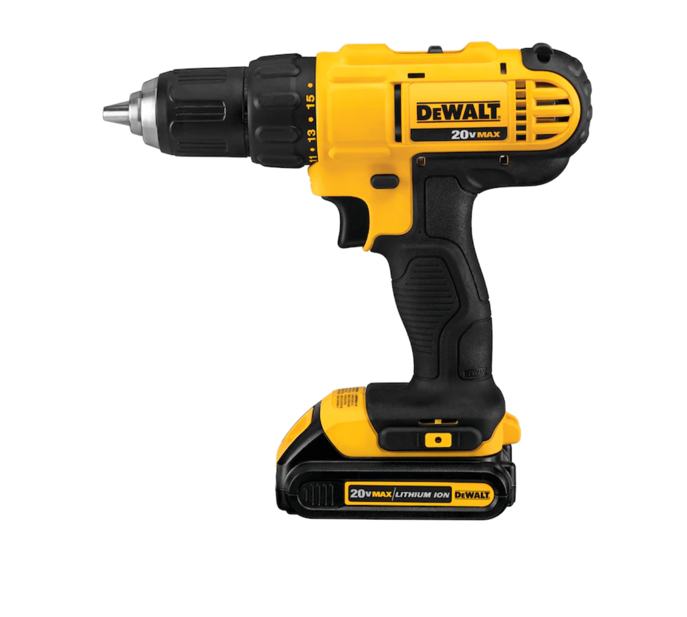 DEWALT DCK445D1M1 4-Tool 20-Volt Max Power Tool Combo Kit with Soft Case (2-Batteries and charger Included)