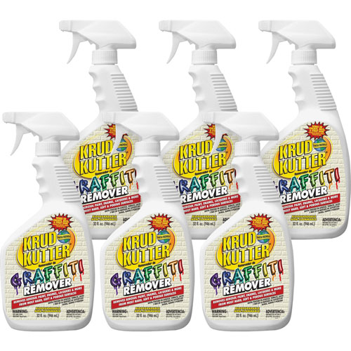 Rust-Oleum Graffiti Remover | Water-Based， Multi-surface， 32 fl. oz， 6