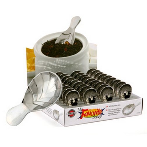 Mini/Small Stainless Steel Kitchen Scoops， By Norpro. Coffee， Sugar， Tea， Bath Salts