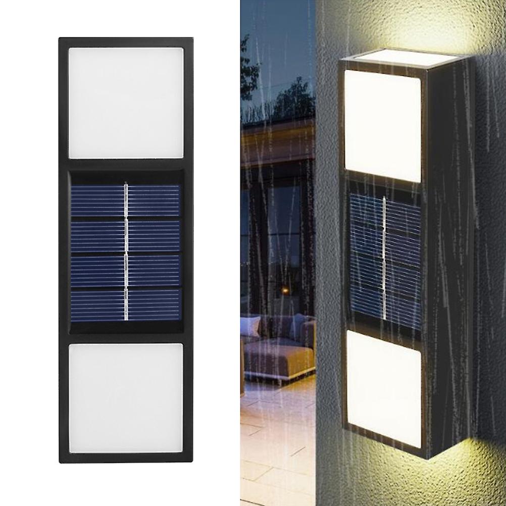 Solar Light Outdoor LED Solar Light Waterproof Outdoor Solar Wall Light for Front Door Backyard Garage Deck