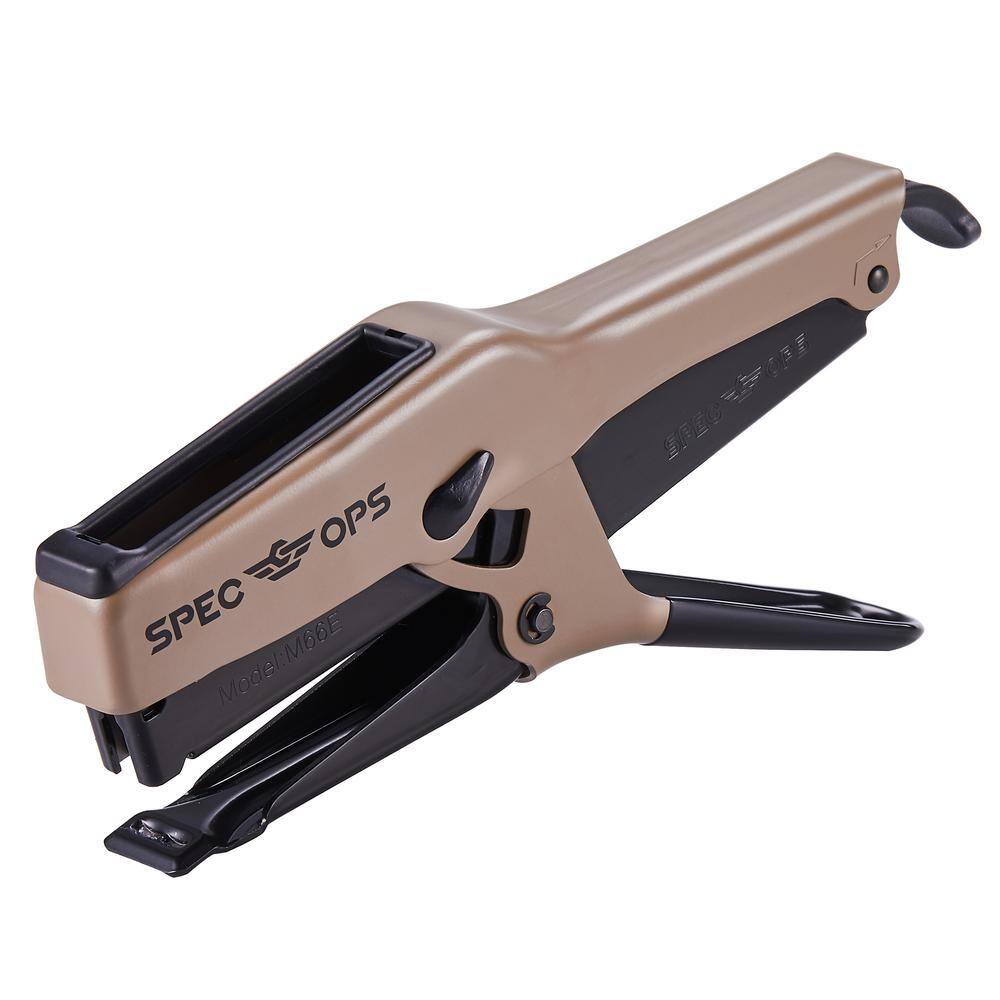 SPEC OPS Elite Duty Packaging Plier Stapler 716 in. Crown 14 in.-38 in. Leg Length Staples M66E