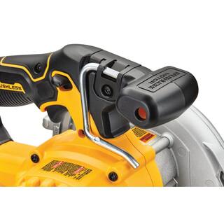 DW 20V MAX Cordless Brushless 6-12 in. Sidewinder Style Circular Saw (Tool Only) DCS565B