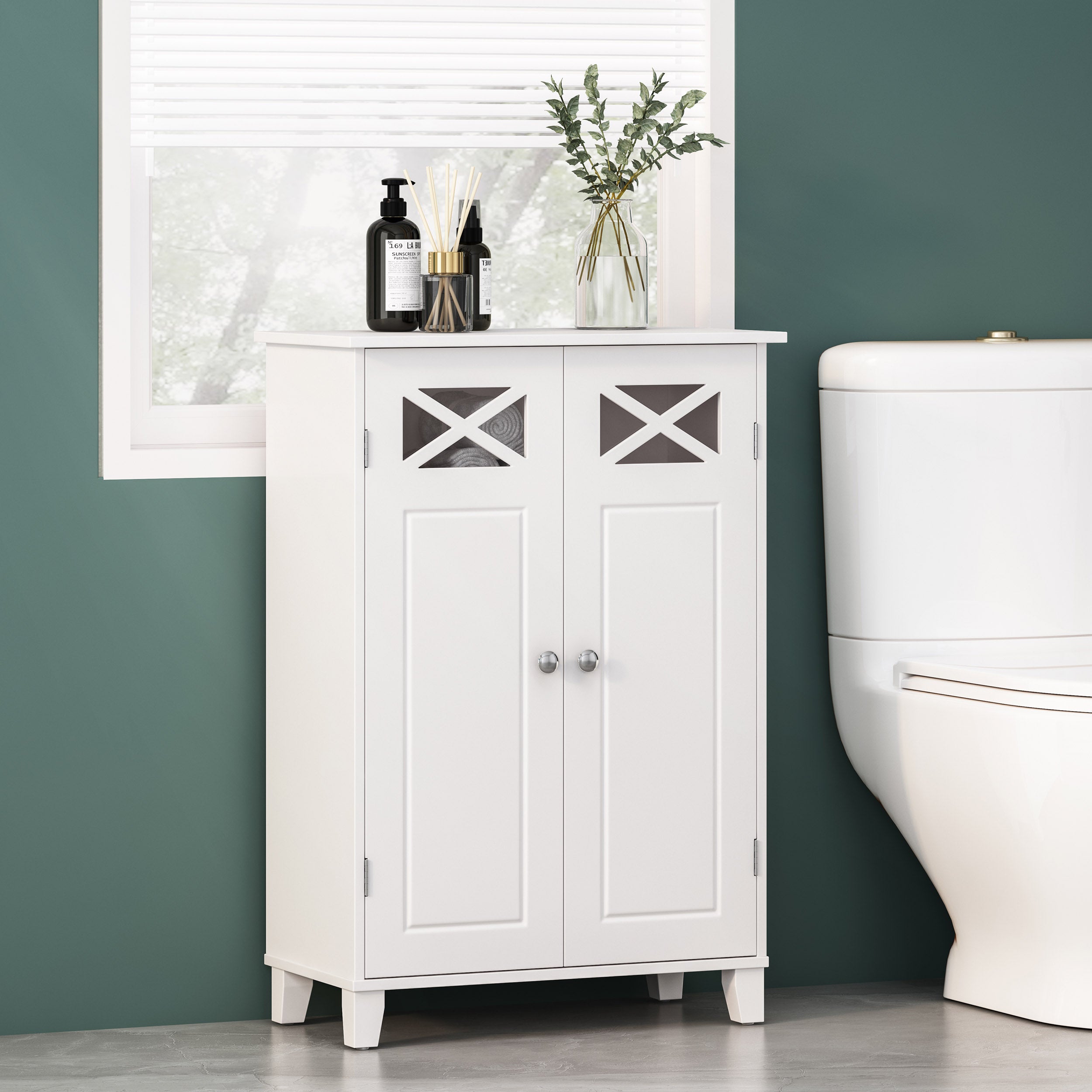 Ascutney Modern Bathroom Storage Cabinet