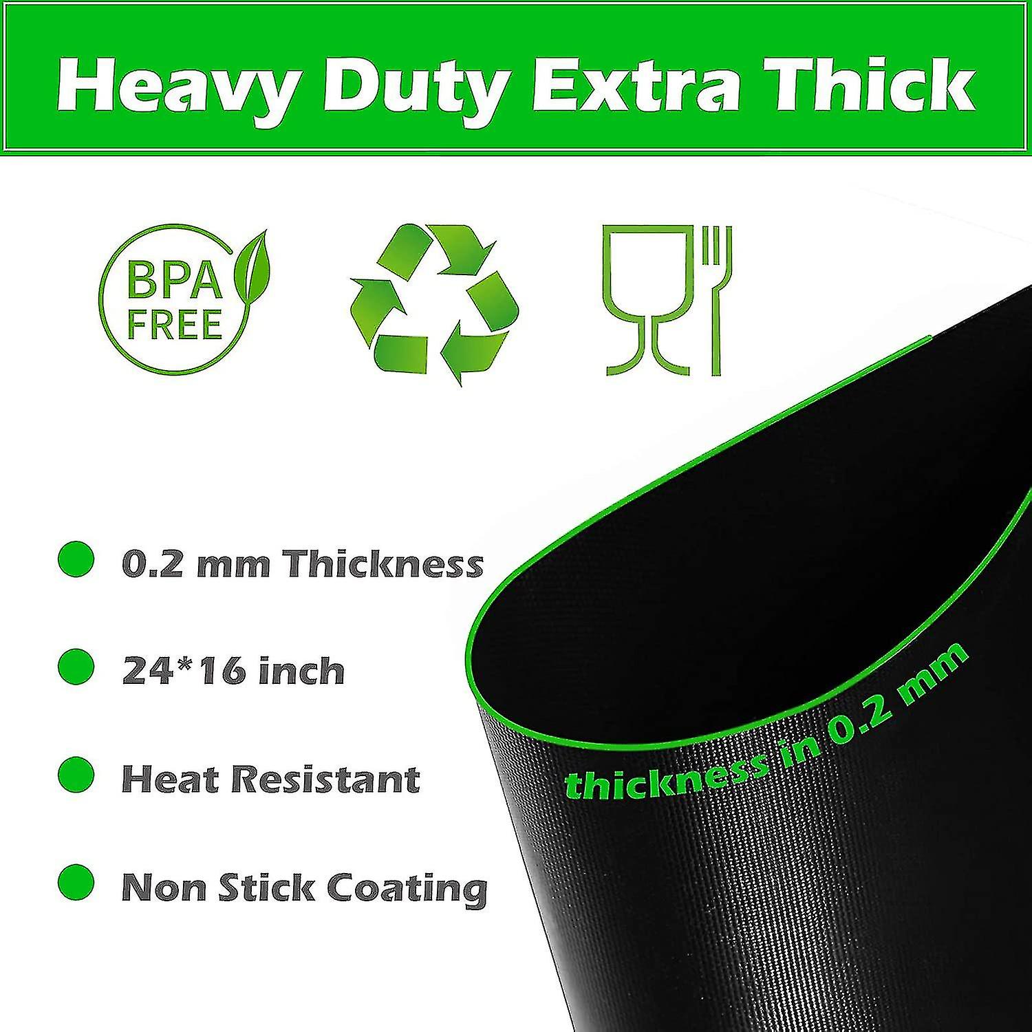 Oven Liner Sheet- Large Non-stick Heavy Duty Oven Protectors