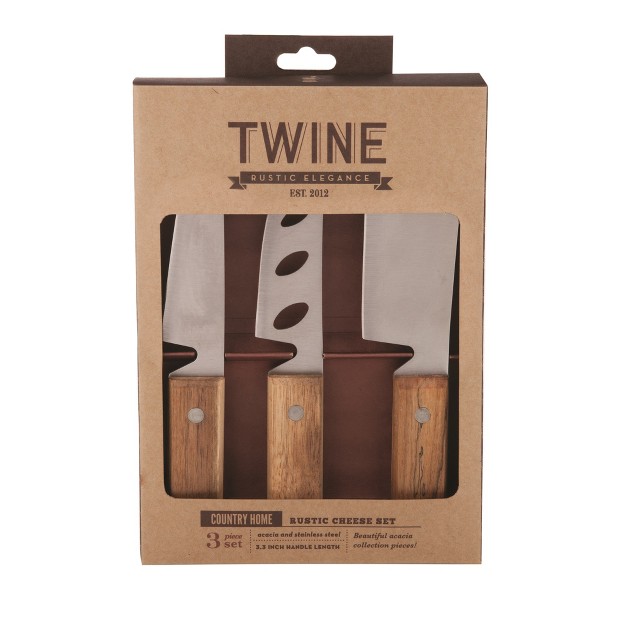 Rustic Cheese Set By Twine