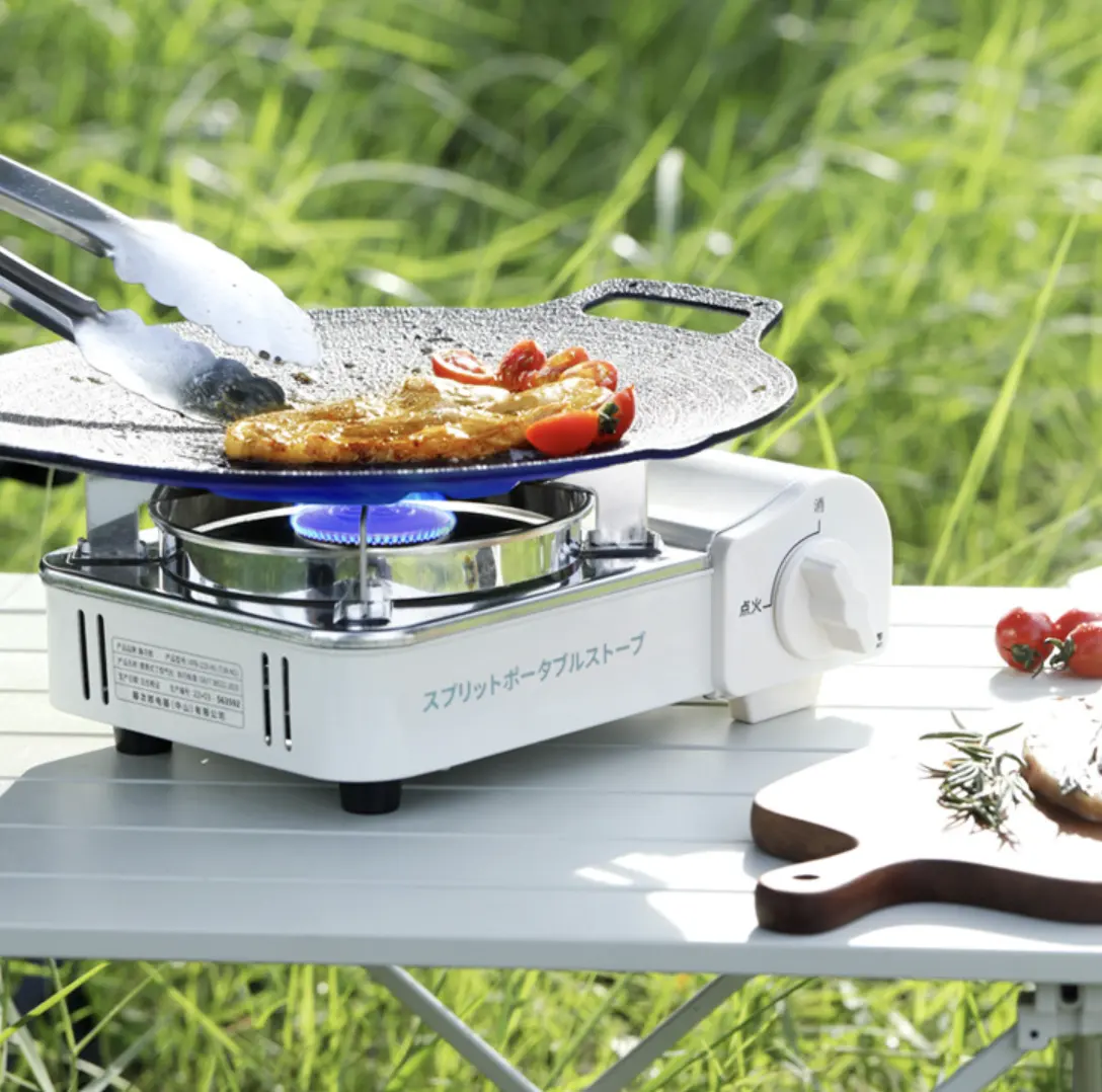 Portable Folding  Camping Stove Outdoor Gas  Stove Picnic camping Cooking Gas Burner for Japan  Korea market