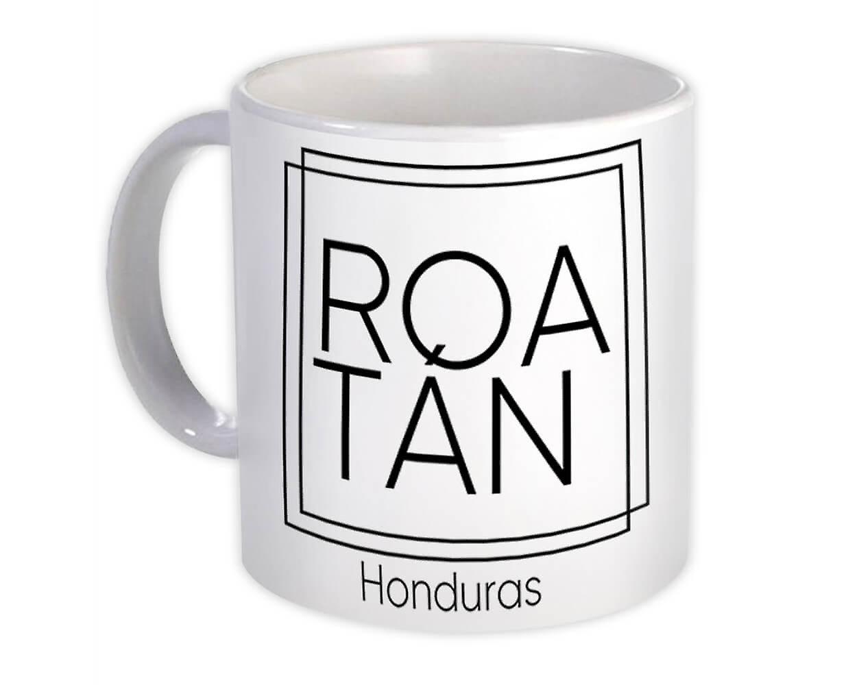 Gift Mug: Roatán Square