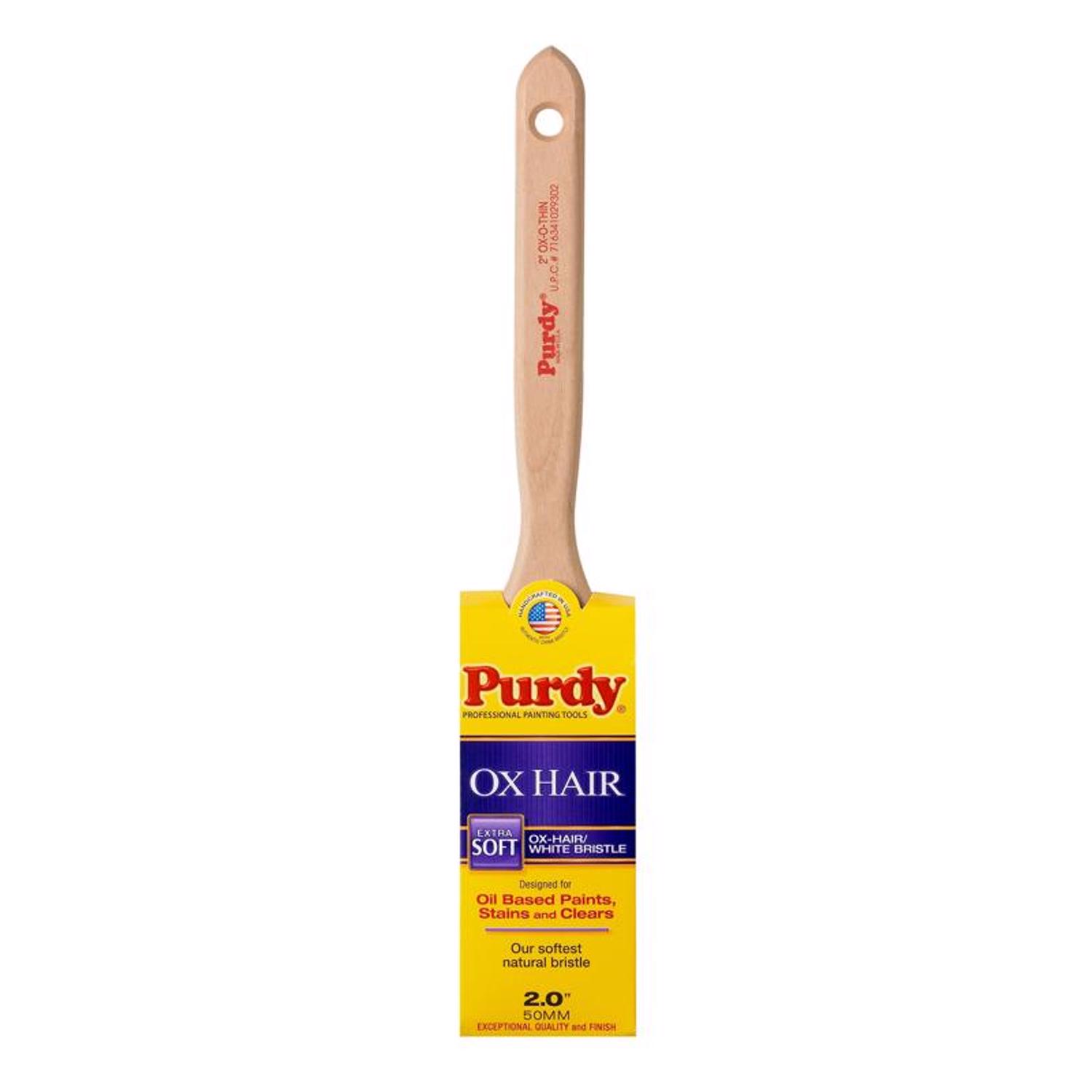 Purdy Ox-O-Thin 2 in. Extra Soft Flat Trim Paint Brush