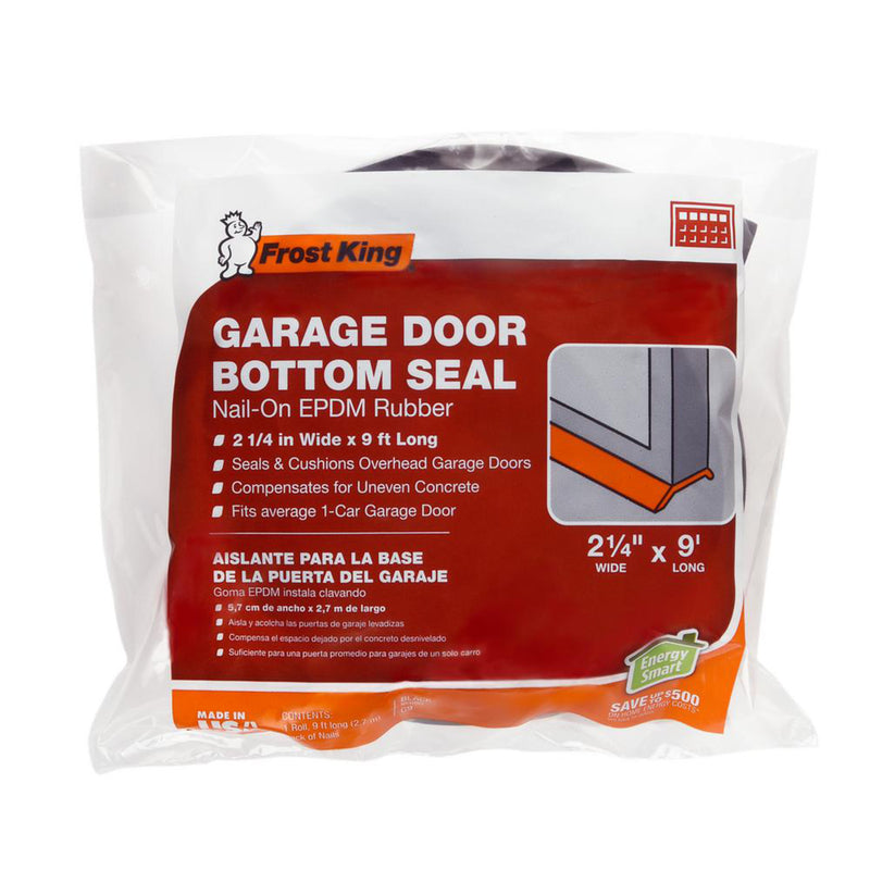 GARAGE DOOR SEAL 2.25X9