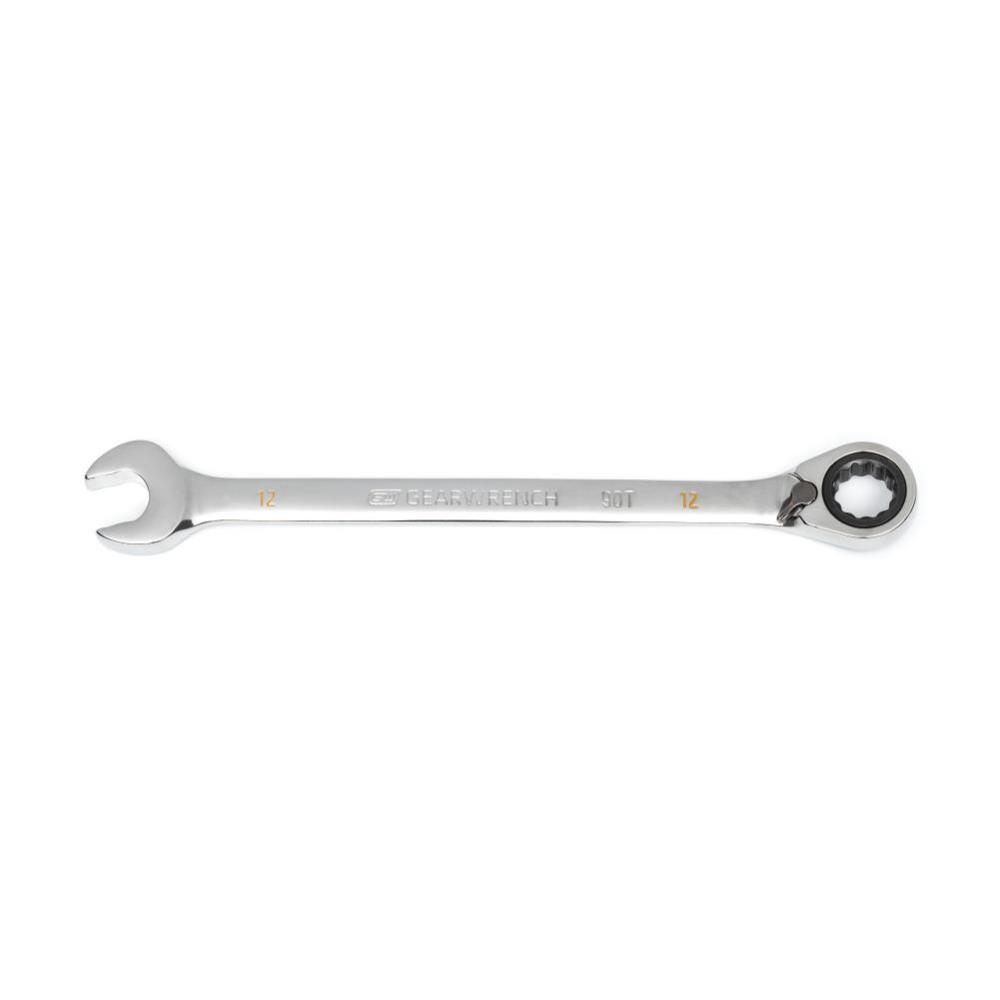 GEARWRENCH Reversible Ratcheting Wrench 12mm 90 Tooth 12 Point 86612 from GEARWRENCH