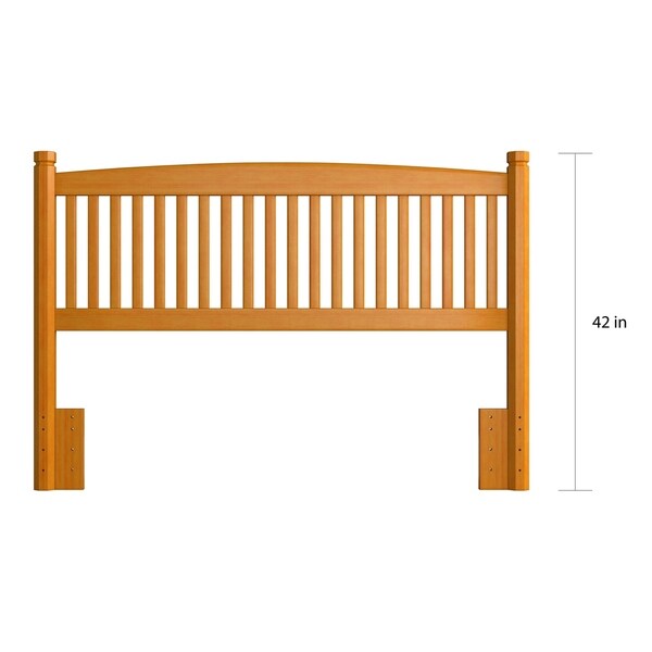 Copper Grove Emmaus Headboard， Country Pine - - 30678064