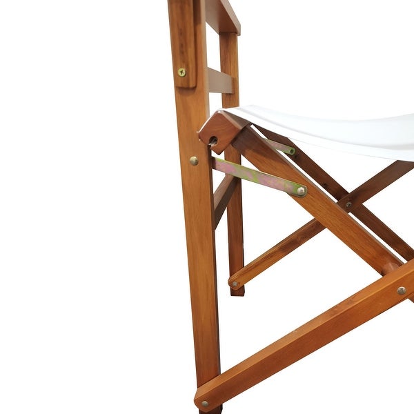 Wooden Director Folding Chair，Set of 2 - Overstock - 35269296