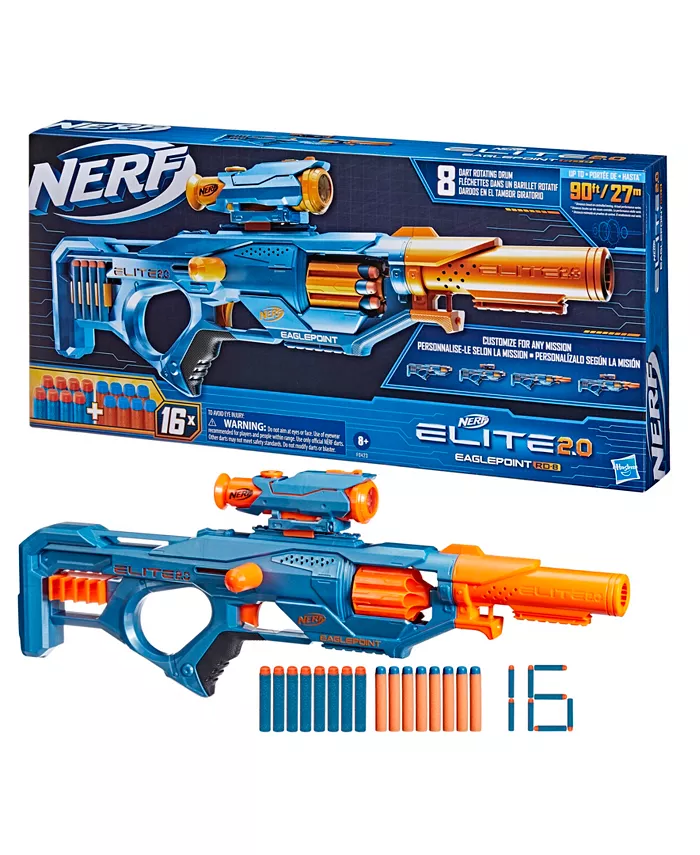 Nerf Elite 2.0 Eaglepoint RD-8 blaster  with Detachable Scope