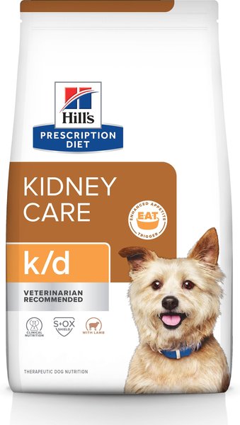 Hill's Prescription Diet k/d Kidney Care with Lamb Dry Dog Food