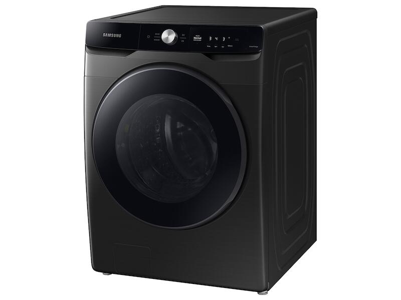 Samsung WF45A6400AV 4.5 Cu. Ft. Large Capacity Smart Dial Front Load Washer With Super Speed Wash In Brushed Black