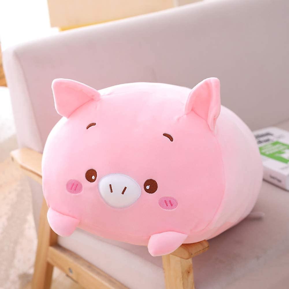 Pig Plush Pillow， Soft Pink Pig Stuffed Animal Body Pillow Toy Gifts For Bedding， Kids， 23.6