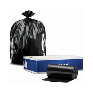 Plasticplace 12-16 Gal. Black Trash Bags (Case of 250) W14LDA