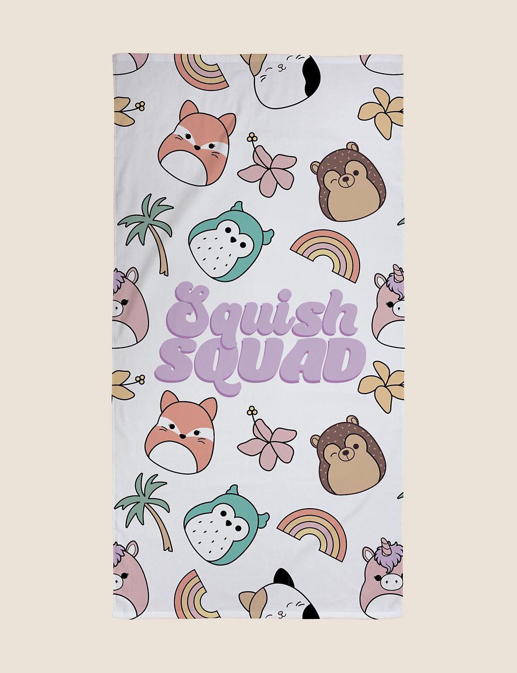 Pure Cotton Squishmallows? Kids' Bath Towel