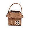 Handwoven Basket Photo Prop Fruit Storage Box For Kitchen Bathroom Household 29x24x36cm