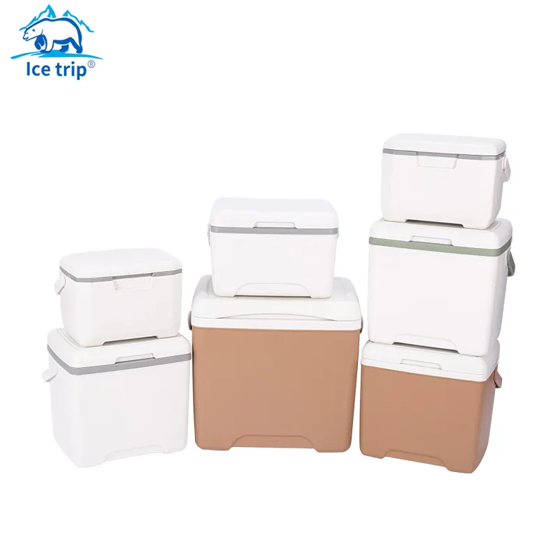 Outdoor Picnic Cooler Picnic Box Multifunctional Durable Sit Fishing Hiking Camping Cooler Combination