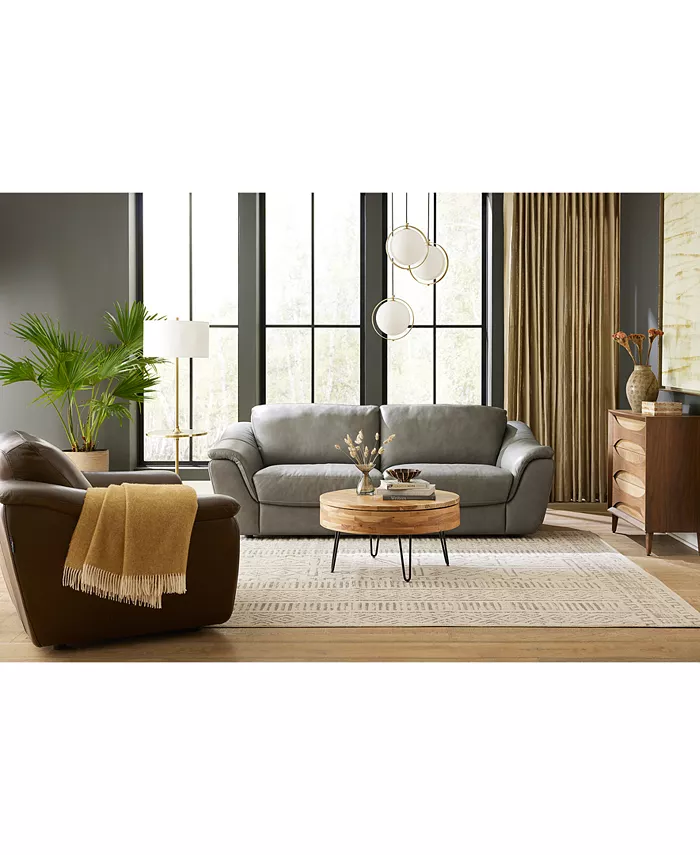 Furniture Jennard 91 Leather Sofa