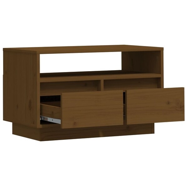 vidaXL TV Cabinet Honey Brown 23.6