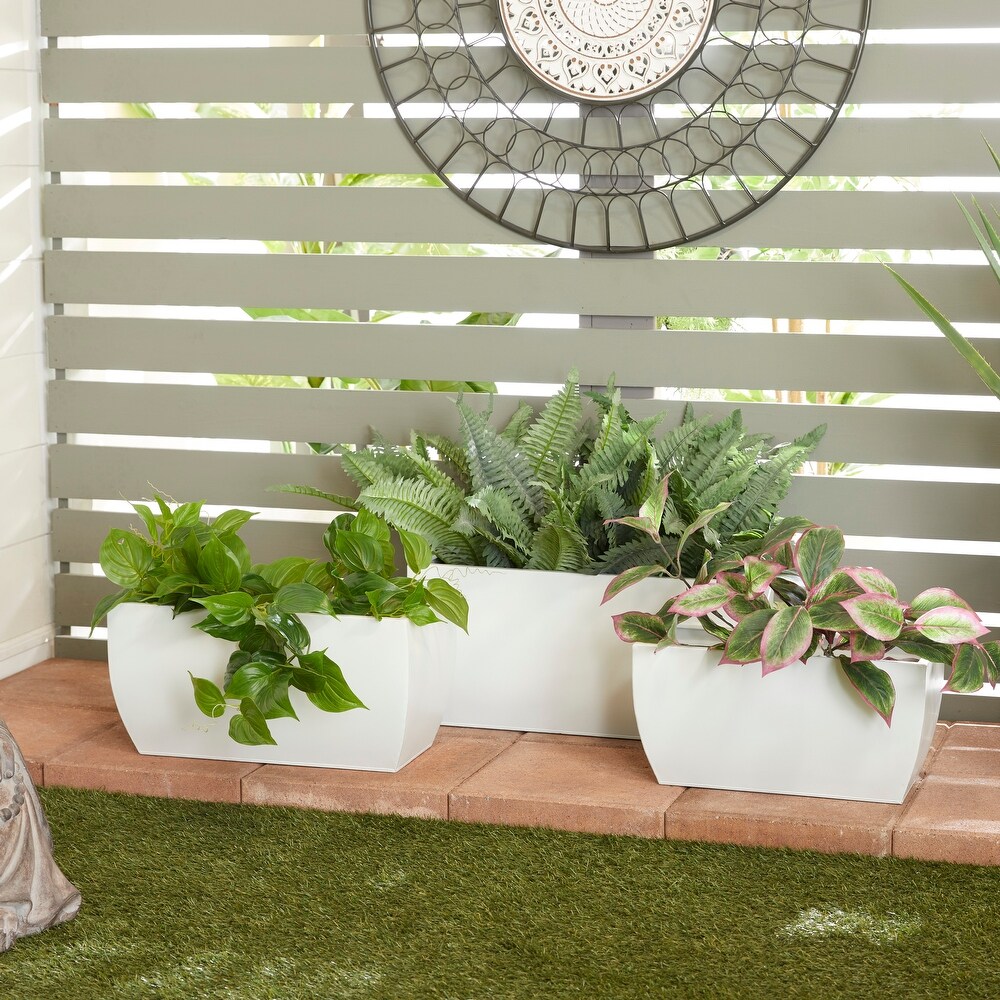 Metal Modern Planter (Set of 3)   S/3 20\