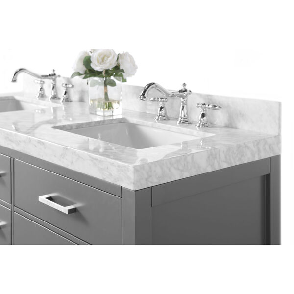 Elizabeth Espresso 60-Inch Vanity Console with Mirror