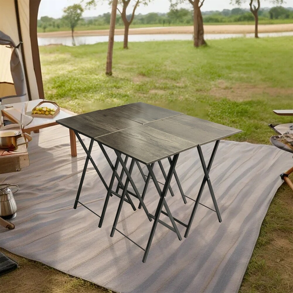 Foldable Snack Table for Small Space