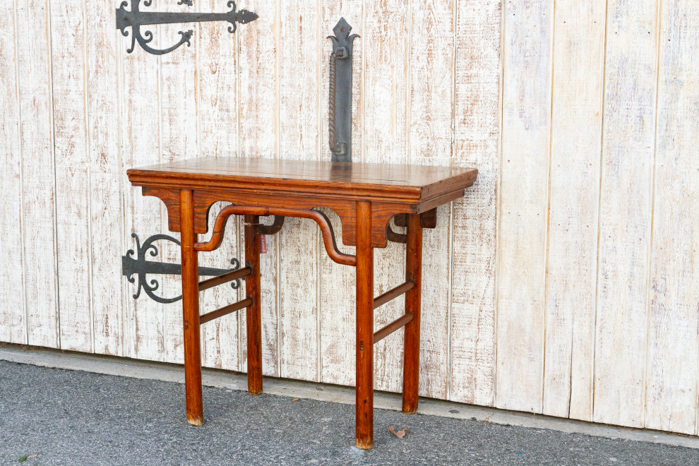 Antique Chinese Elm Altar Table   Asian   Side Tables And End Tables   by De cor  Houzz