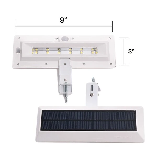 Nitebrite Solar Motion Detector Outdoor LED Lights 2 or 4 Pack