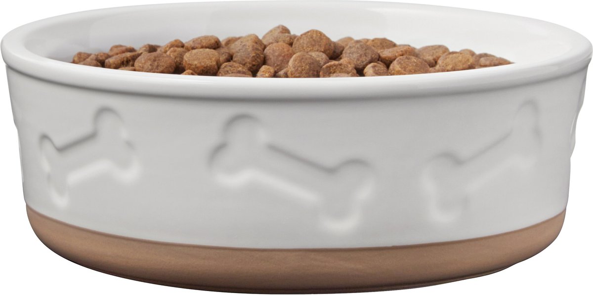 Frisco Bones Non-skid Ceramic Dog and Cat Bowl