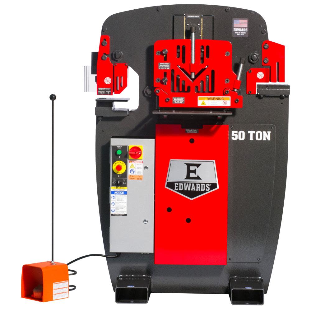 50 Ton Ironworker 3 Phase 460 Volts