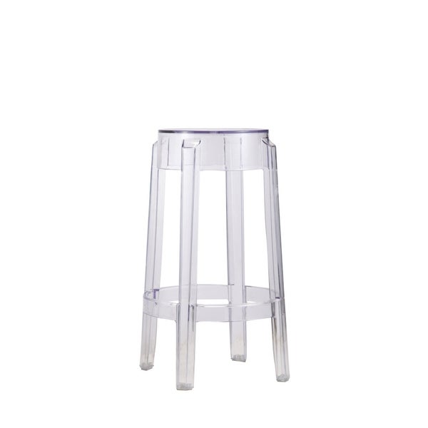 Ghost Clear Stool Backless (Set of 4)