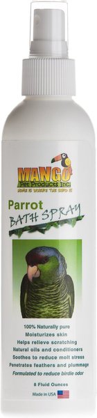 Mango Pet Parrot Bath Spray， 8-oz bottle