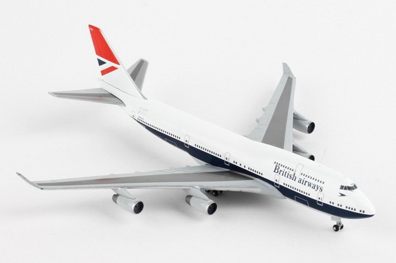 Herpa British 747 400 1/500 Negus 100Th Livery  HE...